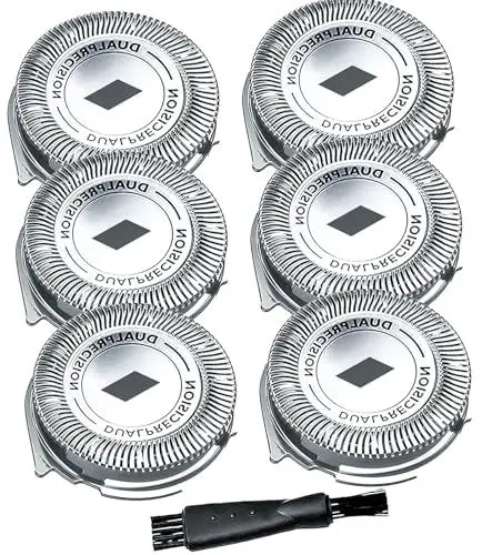 Produktbild: HQ8 Scherkopf Kompatibel mit Philips, HQ8 Ersatzköpfe für Philips Rasierer, Ersatzklingen Rasierkopf für Rasierer Herren PT720 PT725 PT815 PT860 AT890 AT899 AT750
