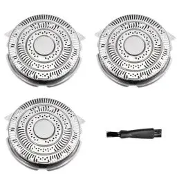 Produktbild: Hq9 Ersatzköpfe, kompatibel mit Philips Norelco Hq9 Speedxl Ersatzköpfen, für Philips Norelco Elektrorasierkopf HQ9070, HQ9080, HQ8240, PT920, 8140XL usw. Modell, HQ9 Ersatzklingen (3er-Pack)
