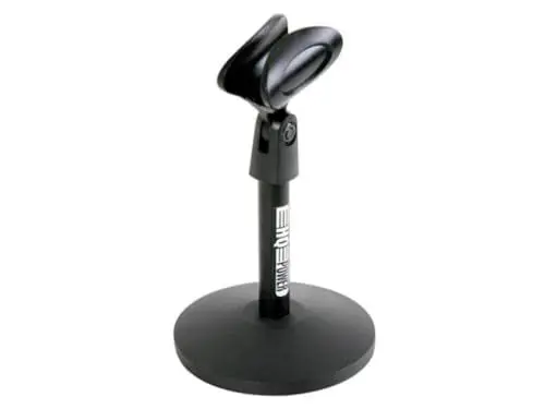 Produktbild: HQ-Power Mikrofon-Tischständer, inkl. Mikrofonhalter