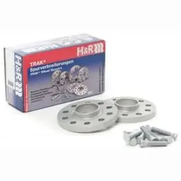 Produktbild: H&R DR-System Spürverbreiterungsatz 6mm pro Achse - Lochkreis 5x100 - Mittenzentrierung 57,1mm - System M14x1,5 - kompatibel mit Audi/Seat/Skoda/Volkswagen