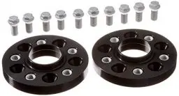 Produktbild: H&R DRA-System Spürverbreiterungsatz 40mm pro Achse - Lochkreis 5x112 - Mittenzentrierung 66,5mm - System M14x1,5 - kompatibel mit Audi - Schwarz