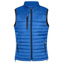 Produktbild: HRM Damen 1302 Hooded Performance Body Warmer I Fair Trade Outdoor Weste Herren, 100 g/m² I Aus 100% leichtem & robustem Polyamid, Royalblau, 46
