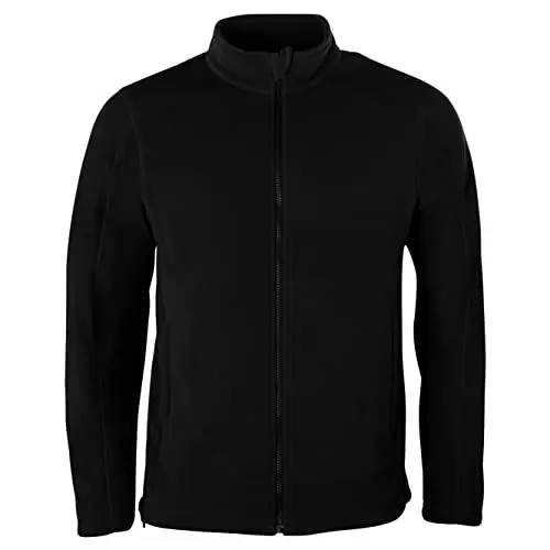 Produktbild: HRM Herren Full-Zip Fleece Jacket I Premium Fleecejacke Herren aus Micro-Polarfleece I Funktionsjacke für Herren I Workwear I Hochwertige & nachhaltige Herren-Bekleidung