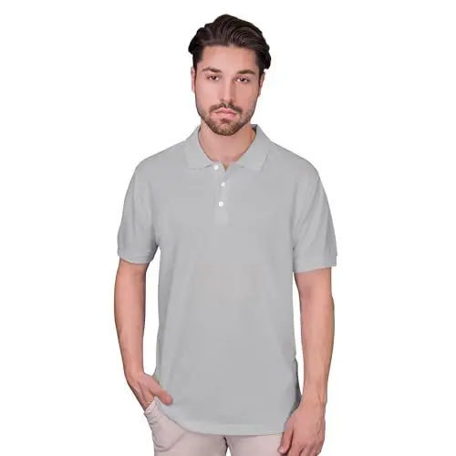 Produktbild: HRM Herren Heavy Performance Polo I Premium Polo Shirt Herren I Basic Polohemd bis 60°C waschbar I Hochwertige & nachhaltige Herren-Bekleidung I Workwear