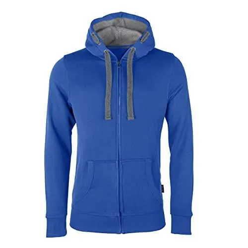 Produktbild: HRM Herren Jas M Kapuzenpullover, Royalblau, XL