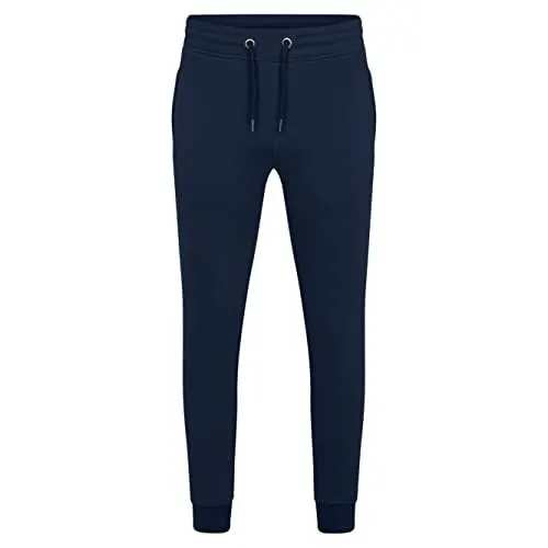 Produktbild: HRM Unisex 1500 Premium Joggingpants I Fair Trade Jogginghose Damen & Herren, 285 g/m² I Aus 70% Baumwolle & 30% recyceltem Polyester, Navy, M