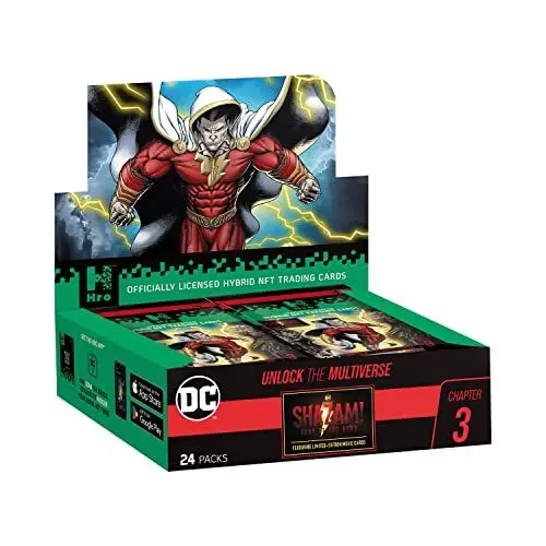 Produktbild: HRO Hybrid Trading Cards - Chapter 3: Shazam - 24- Pack Mega Booster Box