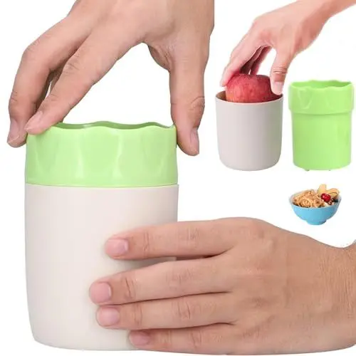 Produktbild: HSLXBY Obstreibe,Rotierende Handreibe,Obstreibe Apfelreibe Kunststoff,Kunststoff-Handreibe Manueller,Zum Schneiden Von Obst, Karotten Und Anderem Obst Und Gemüse