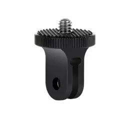 Produktbild: HSU Aluminiumlegierung 1/4 Zoll Halterungen Stativadapter für Insta360 one X2 X3 X4, Sony, SJCAM, Xiaomi, Xiaoyi und Anderen Action-Kameras（1PCS）