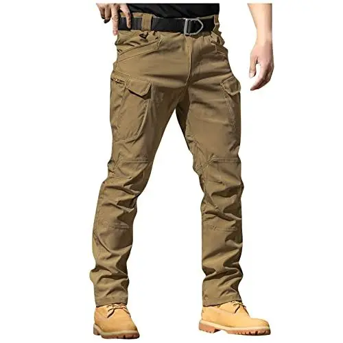Produktbild: HSUAYEUD Outdoor Hose,Herren Taktische Hose wasserdichte Cargo Hose Militär Outdoorhose