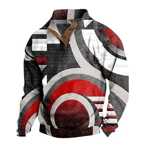 Produktbild: HSUAYEUD Pullover Gelb Herren Hoodie Männer Dunkelblau Pullover Herren Mit Bauchtasche Pullover Herren Seemann Hemd Pullover Herren Swetjacke Herren V Neck Sweatshirt Herren Sweater Herren Grün