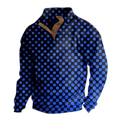 Produktbild: HSUAYEUD Ski Pullover Herren Pullover Herren Winterkleidung Herren Ski Pullover Herren Winterpullover Herren Warm Herren Fleece Pullover Warmer Pullover Herren Stehkragen Pullover Herren