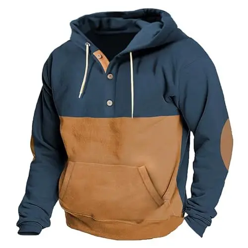 Produktbild: HSUAYEUD Sweatshirt Men Hoodys Für Herren Overzised Hoodie Herren Herren Oversize Pullover Herren Pullover Herren Wolle Herren Sweatshirt Jacke Gefüttert Bodybuilding Sweatshirt