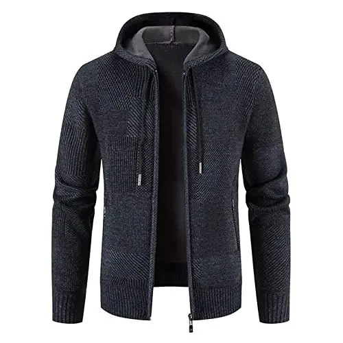 Produktbild: HSUAYEUD Weste Doppelt Herren Outdoor Strickjacke Herren Wintermantel Herren Duenne Regenjacke Herren Faltbar Windjacke Gefüttert Herren Deutsch Militär Jacken Herren Herren Jacke Sommer Leicht