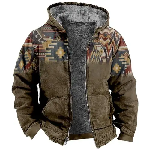 Produktbild: HSUAYEUD Winter Jacke Herren Parka,Trenchcoat Herren Beige Winterjacke Herren Fell Parka Marine Parka Herren Parka Herren Warm Gefüttert Steppjacke Herren 4XL Weste Herren Ärmel(M,Armeegrün)