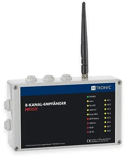 Produktbild: H-Tronic - Ht200e 8 Kanäle Empfänger 200m