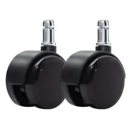 Produktbild: HUAERSICO Bürostuhl Rollen 11mm x 22mm,Für Schreibtischstuhl rollen, Gummirollen bürostuhl,stuhlrollen,Gaming-Stuhlrollen usw,für alle Arten böden,2er set