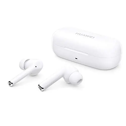Produktbild: HUAWEI FreeBuds 3i True Wireless Kopfhörer mit Active Noise Canceling (Ultra schnelle Bluetooth-Verbindung, 10 mm Lautsprecher) Weiß