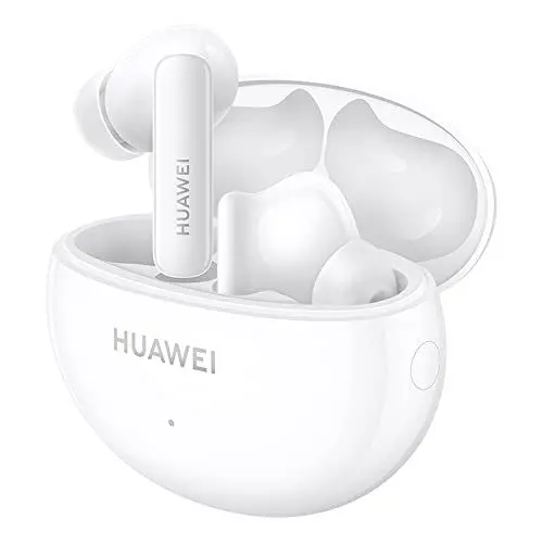 Produktbild: HUAWEI FreeBuds 5i Kabellose Kopfhörer, TWS Bluetooth Kopfhörer, Hi-Res Sound, Multi-Modus Geräuschunterdrückung, 28 Std. Akkulaufzeit, Wasserdichtigkeit, Ceramic White