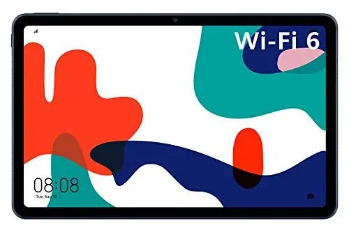 Produktbild: HUAWEI MatePad Wi-Fi 6 10,4 Zoll, 2K FullView Display, WiFi Tablet-PC, Share, eBook Modus, 4 GB RAM, 128 GB ROM, Betriebssystem EMUI 10 Mobile Services (HMS), Midnight Gray