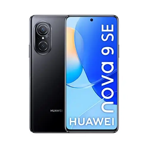 Produktbild: HUAWEI Nova 9 SE (Black) ohne Simlock, ohne Branding, Schwarz