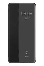 Produktbild: HUAWEI P40 Pro Smart View Flip Case Handytasche Original Zubehör Schwarz - 6.58 Zoll