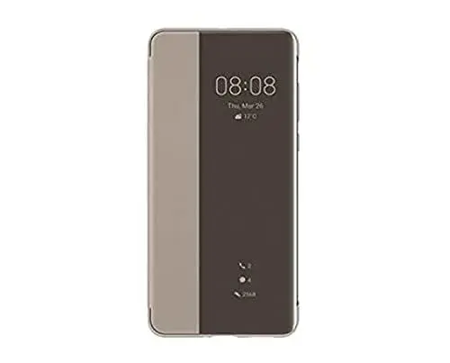 Produktbild: HUAWEI P40 Smart View Flip Handytasche Original Zubehör Khaki