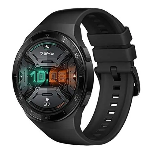 Produktbild: HUAWEI Sehen Sie sich GT 2e Sport an - AMOLED Smartwatch 1,81 Zoll Display, 2 Wochen Akkulaufzeit, GPS, Schwarz