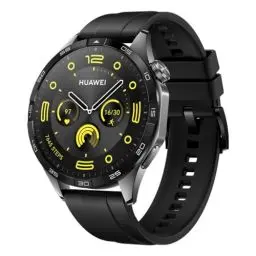 Produktbild: HUAWEI Watch GT 4 46mm Smartwatch, bis zu 2 Wochen Akku, iOS & Android, Kalorienmanagement, professionelle Gesundheitsüberwachung, SpO2, GPS, Schwarz, Version DE