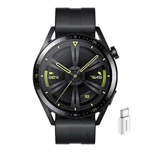 Produktbild: HUAWEI Watch GT 3, Schwarz, 46 mm-IT