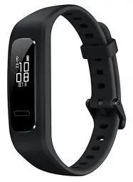 Produktbild: Huawei Band 4e Active wasserdichter Bluetooth Fitness- Aktivitätstracker mit Basketball Leistung Tracker, PMOLED Schwarz-Weiß-Display mit Touchscreen, Graphite Black