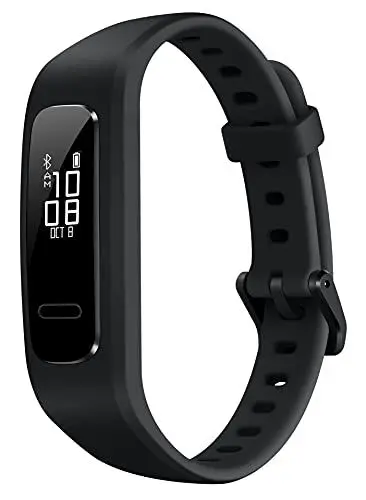 Produktbild: Huawei Band 4e Active wasserdichter Bluetooth Fitness- Aktivitätstracker mit Basketball Leistung Tracker, PMOLED Schwarz-Weiß-Display mit Touchscreen, Graphite Black