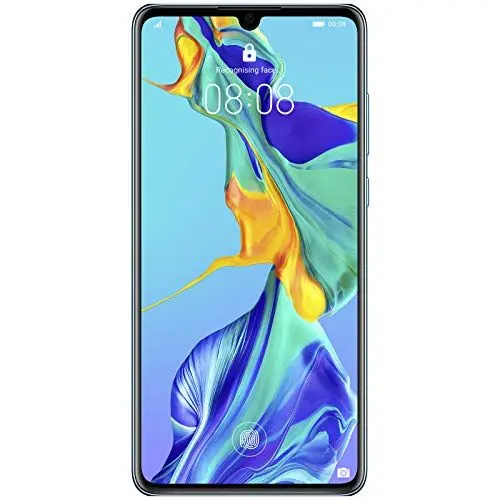 Produktbild: Huawei P30 128GB Handy, Hellblau/Lavendel, Breathing Crystal, Android 9.0 (Pie)