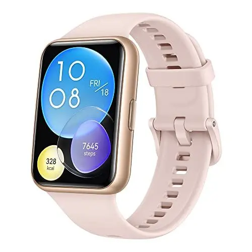 Produktbild: HUAWEI Watch FIT 2 SmartWATCH, 1,74' FullView-Display,Bluetooth-Anrufe, Gesundheitsmanagement,Lange Akkulaufzeit,Animierte Quick-Workouts, SpO2-Erfassung,Pink