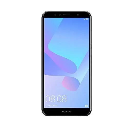 Produktbild: Huawei Y6 2018 Dual-SIM Smartphone 14,5 cm (5,7 Zoll) (3000mAh Akku, 16 GB interner Speicher, Android 8.0) schwarz