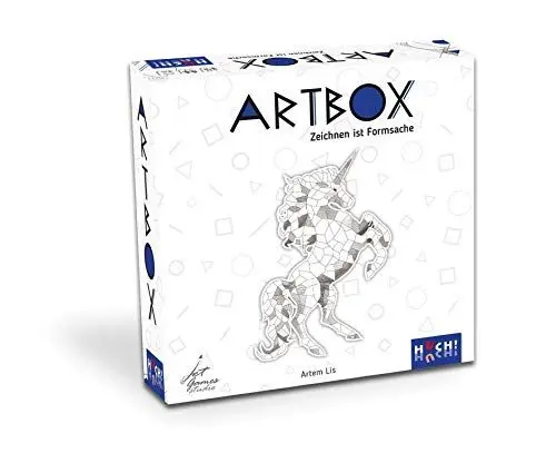 Produktbild: HUCH! Artbox Partyspiel Familienspiel, Neuheit