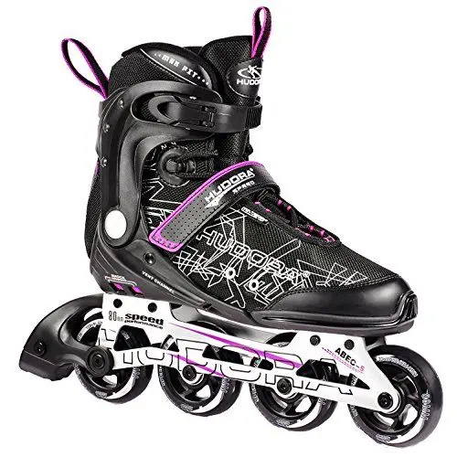 Produktbild: HUDORA Inliner Inline-Skates RX-23 - Gr. 45, schwarz/lila - 29045