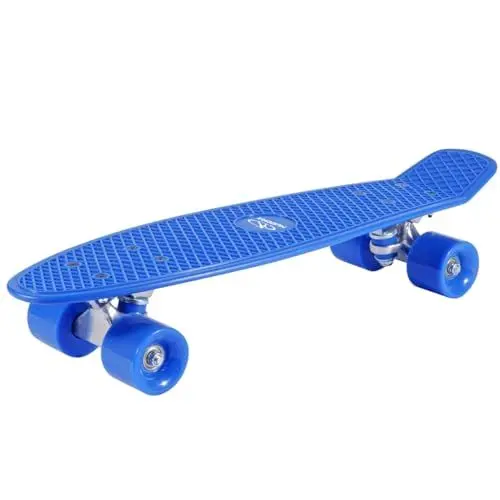 Produktbild: HUDORA - Kinder 12137 Retro Skateboard, himmelblau