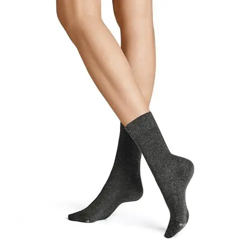 Produktbild: HUDSON Women Relax Cotton Dry Socken, GRAU-Mel, 39/42