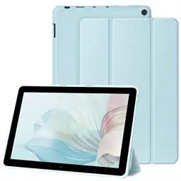 Produktbild: Hülle für Tablet, Schutzhülle Kompatibel mit Fire HD 10 & Fire HD 10 Plus (11. Generation, 2021 10,1 Zoll) - Ultradünne Leichte mit Auto Schlaf/Wach Funktion(Hellblau)