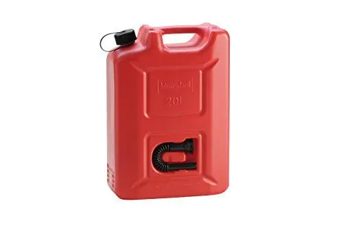Produktbild: hünersdorff 802060 Kraftstoff-Kanister PROFI 20l für Benzin, Diesel und andere Gefahrgüter, UN-Zulassung, made in Germany, TÜV-geprüfter Produktion, rot