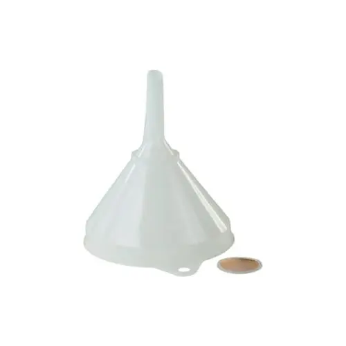 Produktbild: hünersdorff Fasstrichter 253 mm, mit Sieb, HD-PE, natur
