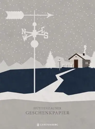 Produktbild: Hüttenzauber Geschenkpapier-Heft: 10 Bögen