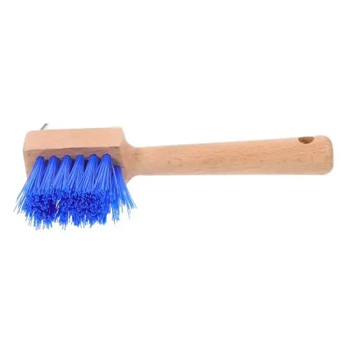 Produktbild: Hufeisenhaken Tragbarer Hufkratzer Grip-hufkratzer Pferdebürste Hufrillenreiniger Für Pferde Pferdehaarbürsten Hufwerkzeug Pferdepflegebürsten Hufeisenbürste Trimmer Hölzern BUGUUYO