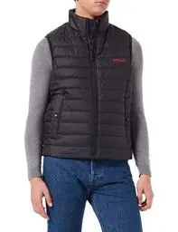 Produktbild: HUGO Herren Bentino2221 Daunenweste, Black001, L EU