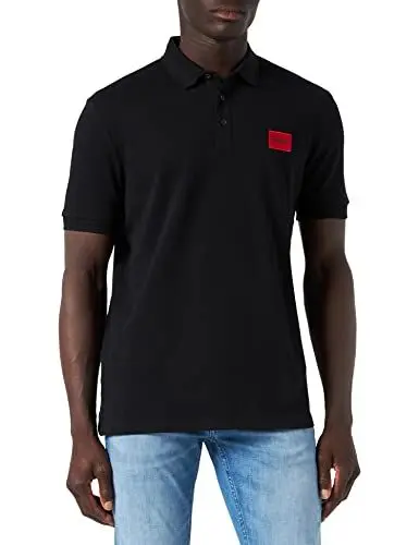 Produktbild: HUGO Herren Dereso222 Polohemd, Black001, L EU