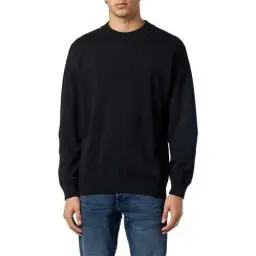 Produktbild: HUGO Herren San Matia-c Knitted Sweater, Black1, L EU