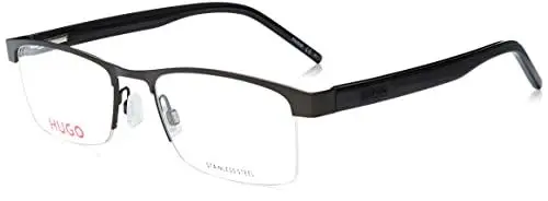 Produktbild: Hugo Boss Unisex Hg 1199 Sunglasses, Matte Ruthenium Black, 53