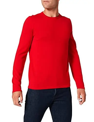 Produktbild: Hugo Herren San Paolo 1 Pullover, Rosa (Open Pink 693), Large (Herstellergröße: L)