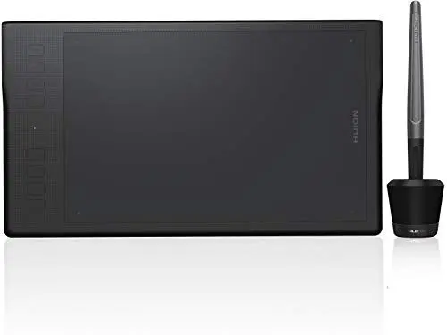 Produktbild: HUION Inspiroy Q11K 8192-stufigen Drucksensitivität Drahtloses Grafiktablett 8 Kurzwahltasten und Tastenverriegelung